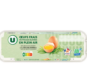 OEUFS FRAIS BIO U PAR 10