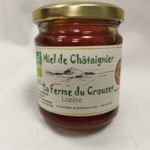 MIEL DE CHATAIGNIER FERME DU CROUZET