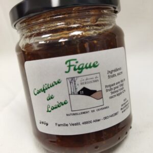 CONFITURE MAISON FIGUE 240G UNITE