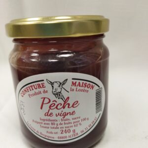 CONFITURE MAISON PECHE 240G UNITE