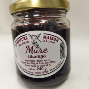 CONFITURE MAISON MURE SAUVAGE 240G UNITE