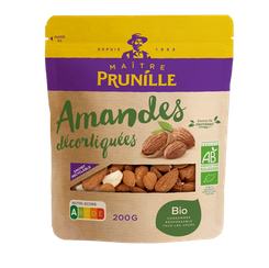 AMANDE DECORTIQUE BIO PRUNILLES 200G UNITE