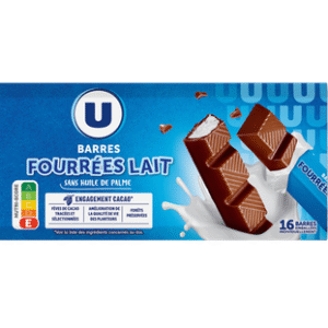 BARRES FOURREES LAIT U 200G UNITE