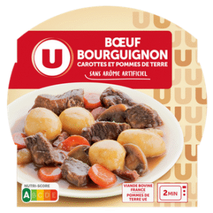 BOEUF BOURGUIGNON CAROTTES ET POMMES DE TERRE U 300G UNITE