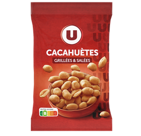 CACAHUETES GRILLEES SALEES U 250G