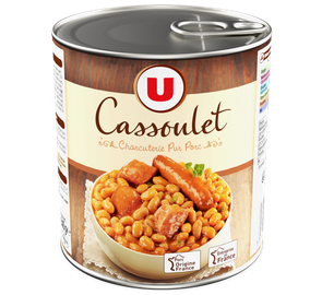 CASSOULET PUR PORC U 840G UNITE