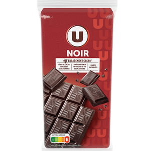 CHOCOLAT NOIR SUPERIEUR U 300G PAR 3