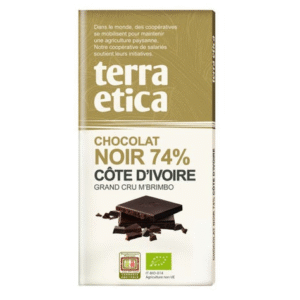 CHOCOLAT NOIR TERRA ETICA 100G UNITE