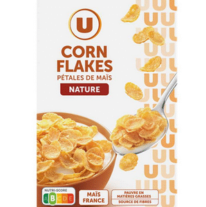CORN FLAKES NATURE U 500G UNITE