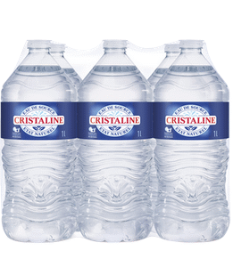 EAU CRISTALINE 1L UNITE