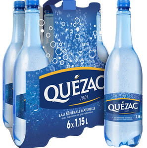 EAU MINERALE DE QUEZAC 1,15L UNITE