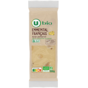 EMMENTAL FRANCAIS PORTION BIO U 250G
