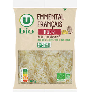 EMMENTAL FRANCAIS RAPE BIO U 200G UNITE