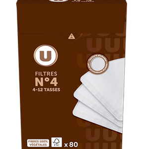 FILTRES A CAFE N°4 PAR 80