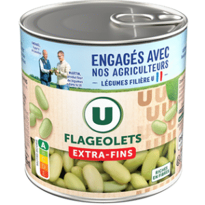 FLAGEOLETS VERTS EXTRA-FINS U 265G UNITE