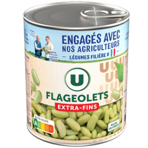 FLAGEOLETS VERTS EXTRA FINS 530G UNITE
