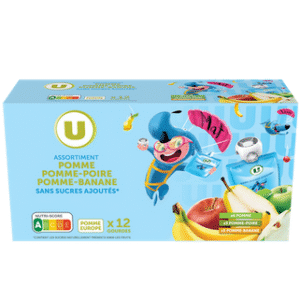 GOURDES MAT & LOU POMME BANANE & POIRE 90G PAR 12