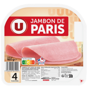 JAMBON DE PARIS U 160G UNITE