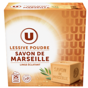 LESSIVE POUDRE SAVON DE MARSEILLE U 1KG25 UNITE