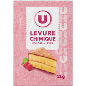 LEVURE CHIMIQUE U LOT DE 6 SACHETS 66G