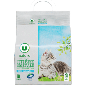 LITIERE VEGETALE U 10KG UNITE