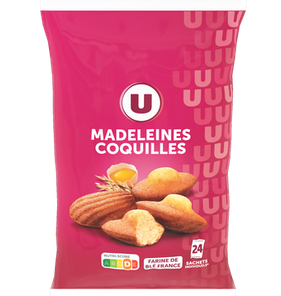 MADELEINES COQUILLES 600G UNITE