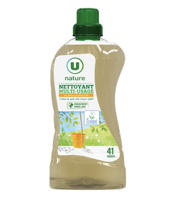 NETTOYANT MULTI-USAGE NATURE U 1250ML UNITE