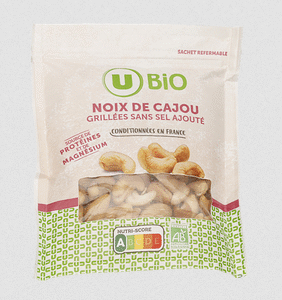 NOIX DE CAJOU BIO U 125G