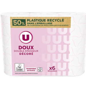 PAPIER TOILETTE DOUX U PAR 6