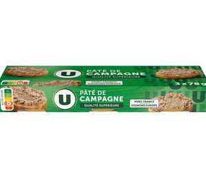 PATE DE CAMPAGNE U 78G PAR 3