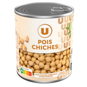 POIS CHICHE U RICHE EN FIBRES 530G UNITE