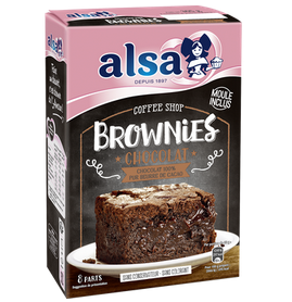 PREPARATION BROWNIES ALSA 350G UNITE