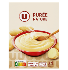 PURÉE NATURE U 500G UNITE