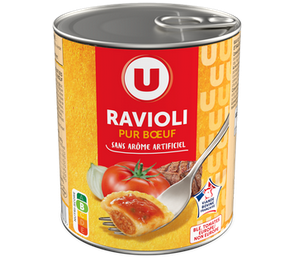 RAVIOLI PUR BOEUF U 800G UNITE