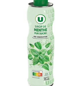 SIROP DE MENTHE U 75CL UNITE