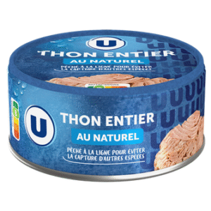 THON ENTIER AU NATUREL U 140G UNITE