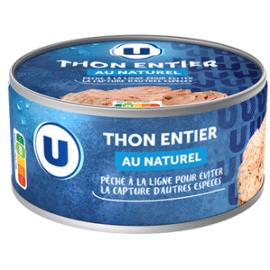 THON ENTIER NATUREL 215G UNITE