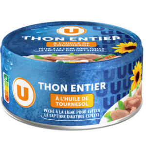 THON ENTIER U AU TOURNESOL 104G UNITE
