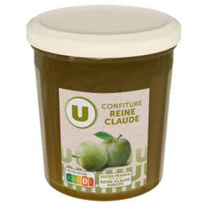 CONFITURE REINE CLAUDE U BOCAL 370G UNITE
