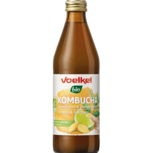 KOMBUCHA CITRON VERT & GINGEMBRE VOELKEL 33CL