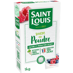 SUCRE POUDRE SAINT LOUIS 1000G UNITE